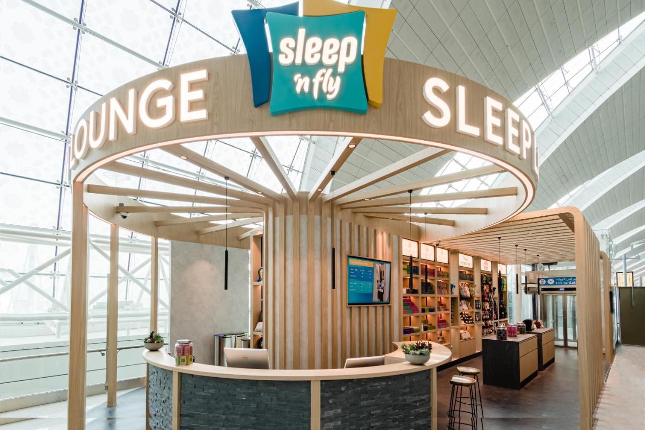 Hotel Sleep 'N Fly Sleep Lounge, B-Gates Terminal 3 - Transit Only Dubái Exterior foto