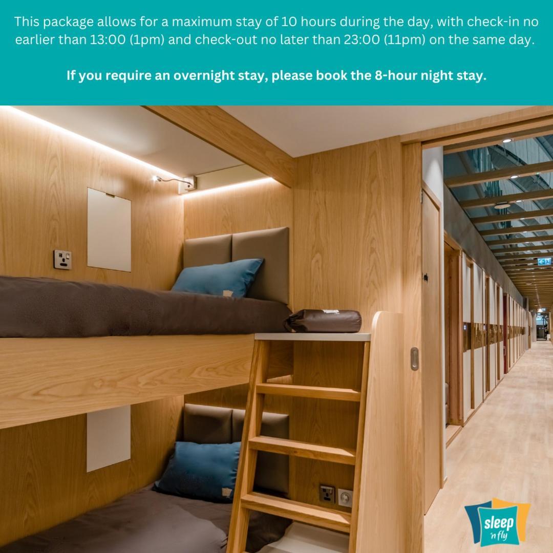 Hotel Sleep 'N Fly Sleep Lounge, B-Gates Terminal 3 - Transit Only Dubái Exterior foto
