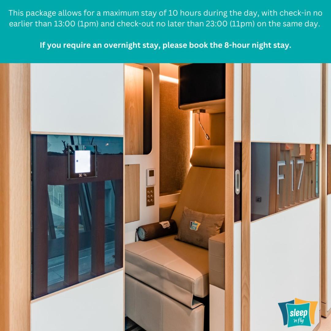 Hotel Sleep 'N Fly Sleep Lounge, B-Gates Terminal 3 - Transit Only Dubái Exterior foto